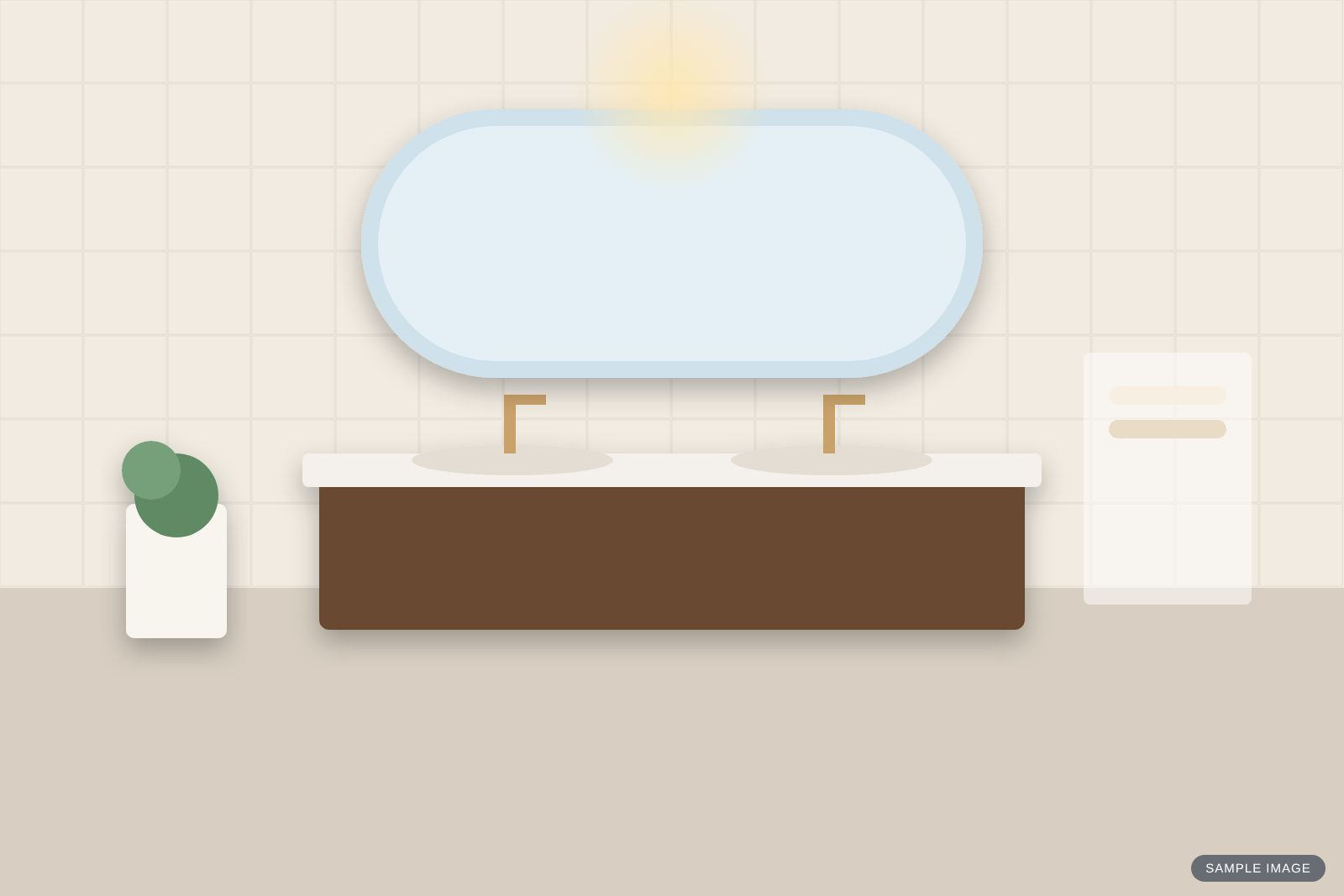 Gold Room bathroom